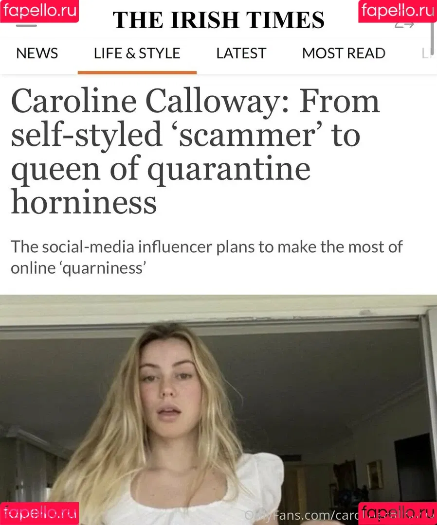 carolinecalloway Onlyfans Photo Gallery 