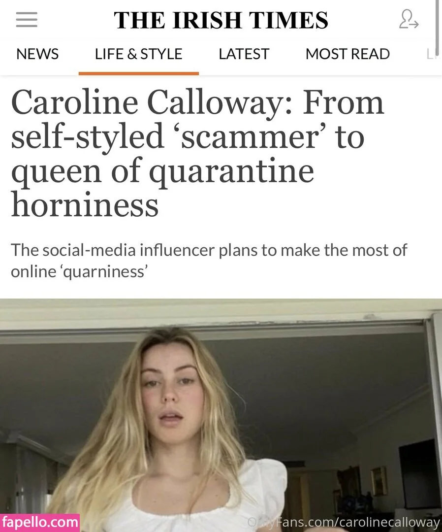 carolinecalloway Onlyfans Photo Gallery 