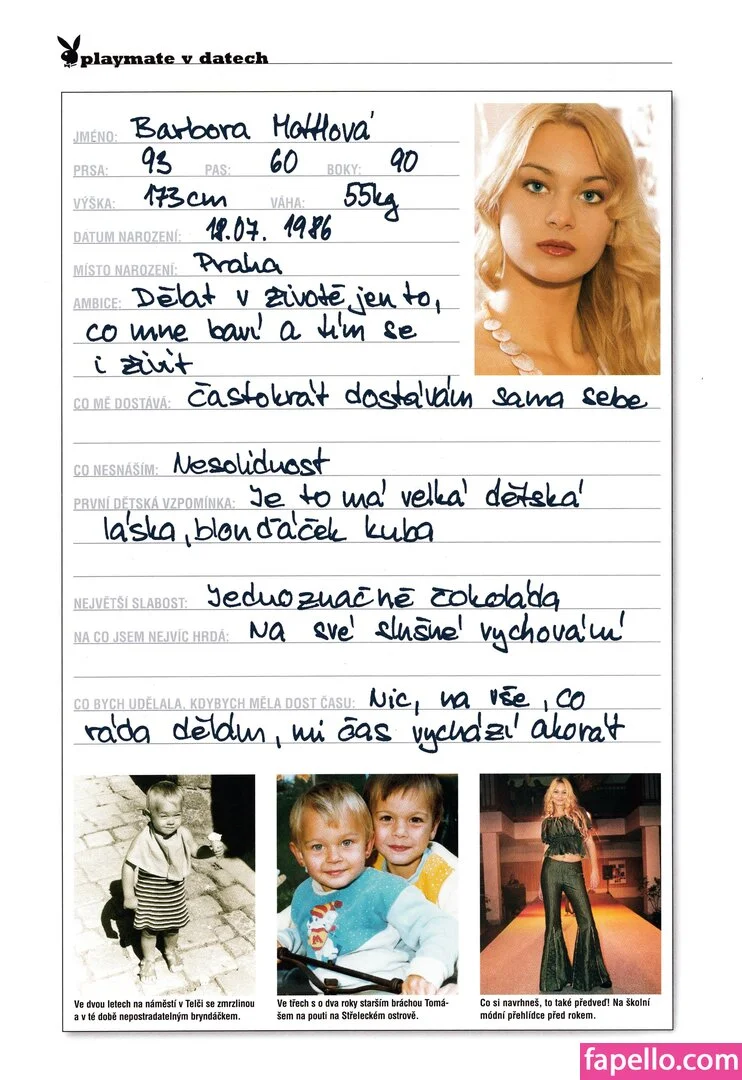 Barbora Mottlova Onlyfans Photo Gallery 