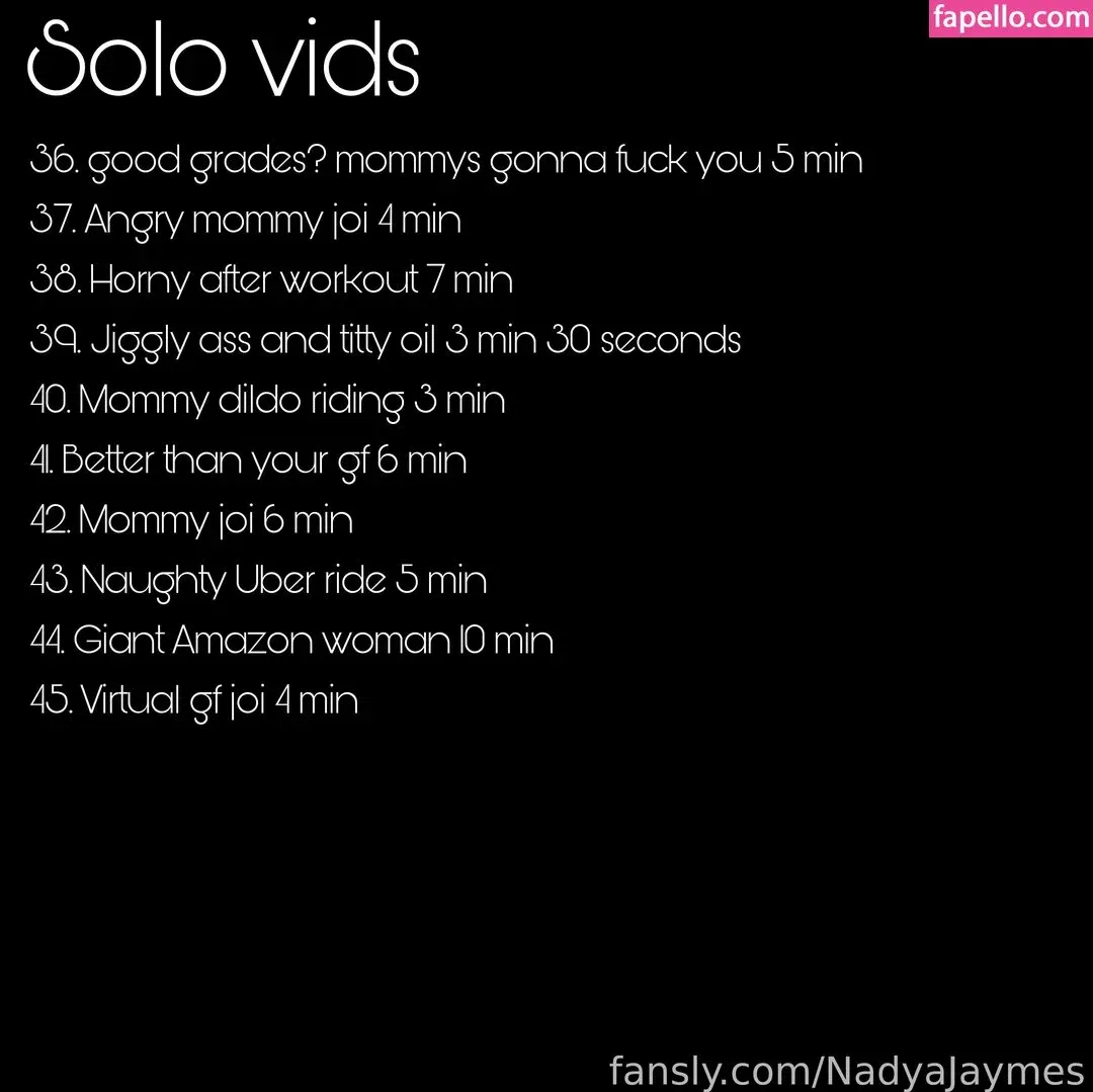 nadyajaymes Onlyfans Photo Gallery 