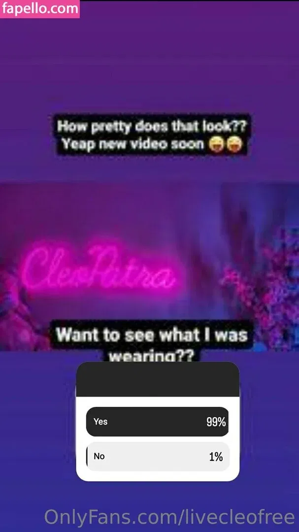 livecleofree Onlyfans Photo Gallery 