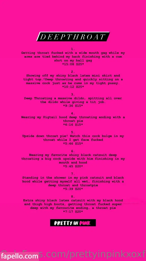 prettyinpinkxox Onlyfans Photo Gallery 