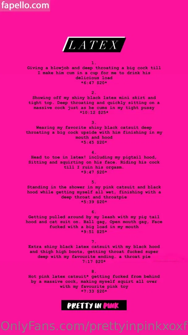 prettyinpinkxox Onlyfans Photo Gallery 