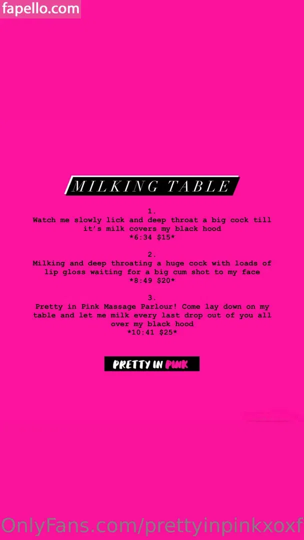 prettyinpinkxox Onlyfans Photo Gallery 