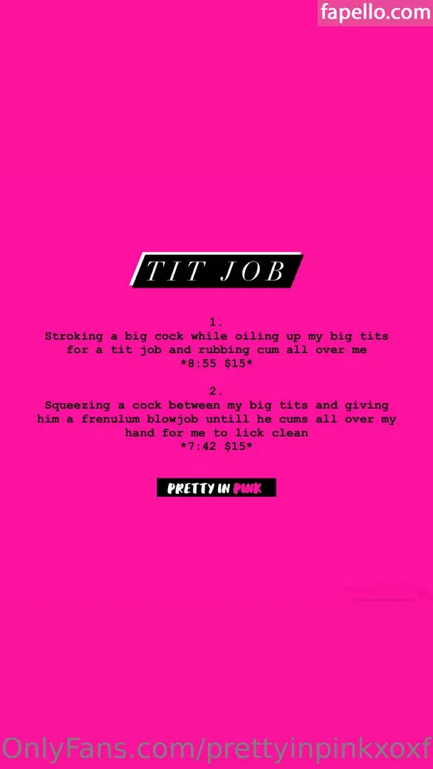 prettyinpinkxox Onlyfans Photo Gallery 