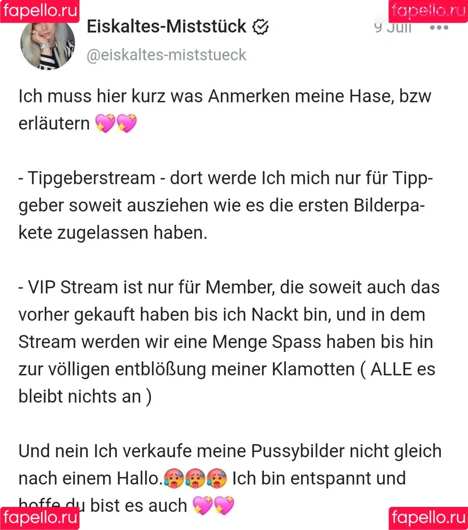 Eiskaltes Miststueck Onlyfans Photo Gallery 