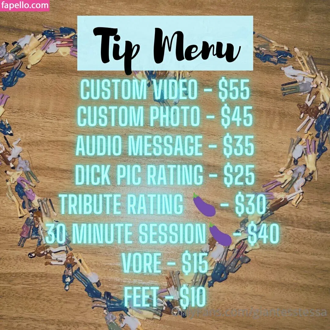 giantesstessa Onlyfans Photo Gallery 