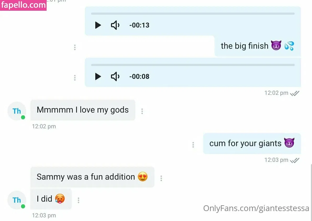 giantesstessa Onlyfans Photo Gallery 