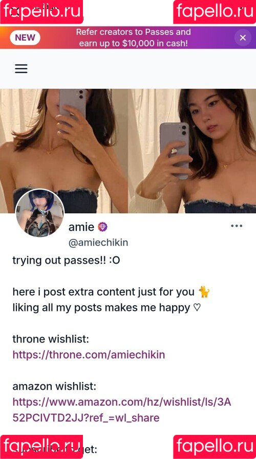 Amiechikin Onlyfans Photo Gallery 