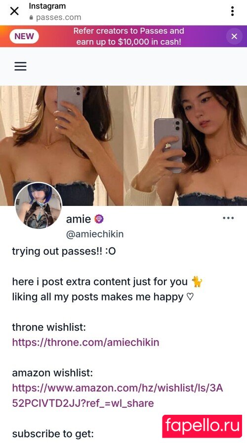 Amiechikin Nude Onlyfans Photo 4
