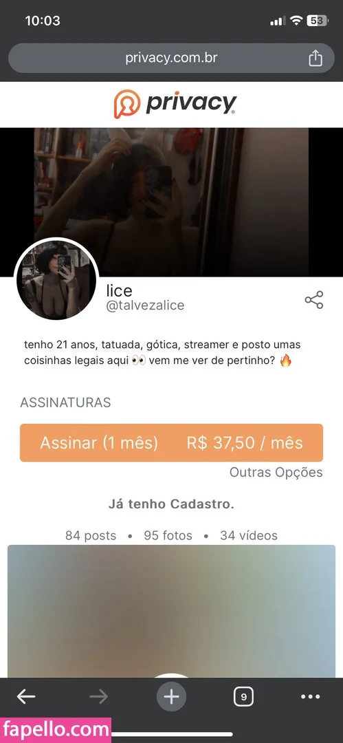 tlv3zalice Onlyfans Photo Gallery 