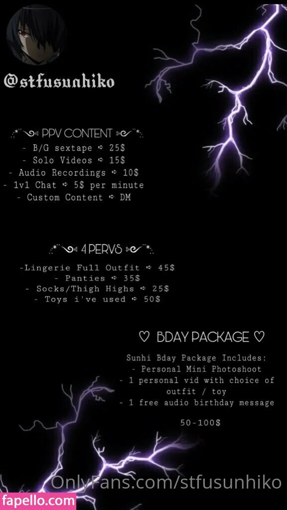 stfusunhiko Onlyfans Photo Gallery 