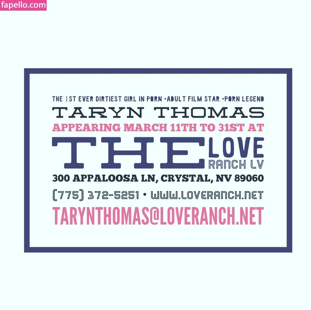 tarynthomas Onlyfans Photo Gallery 