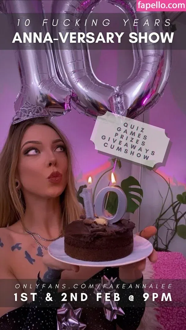 fakeannalee Onlyfans Photo Gallery 