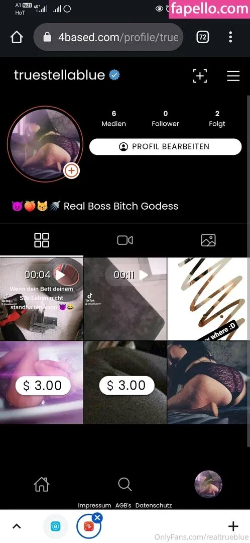 truestellablue Onlyfans Photo Gallery 