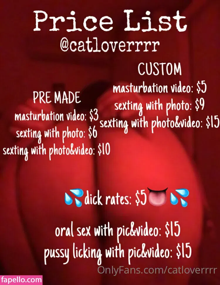 catloverrrr Onlyfans Photo Gallery 