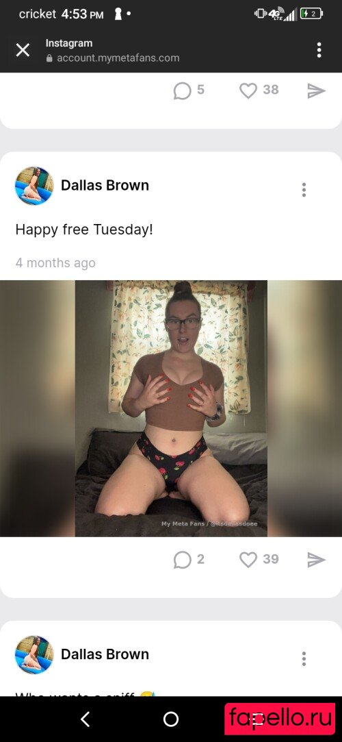 Itsdallasdoeee Nude Onlyfans Photo 7