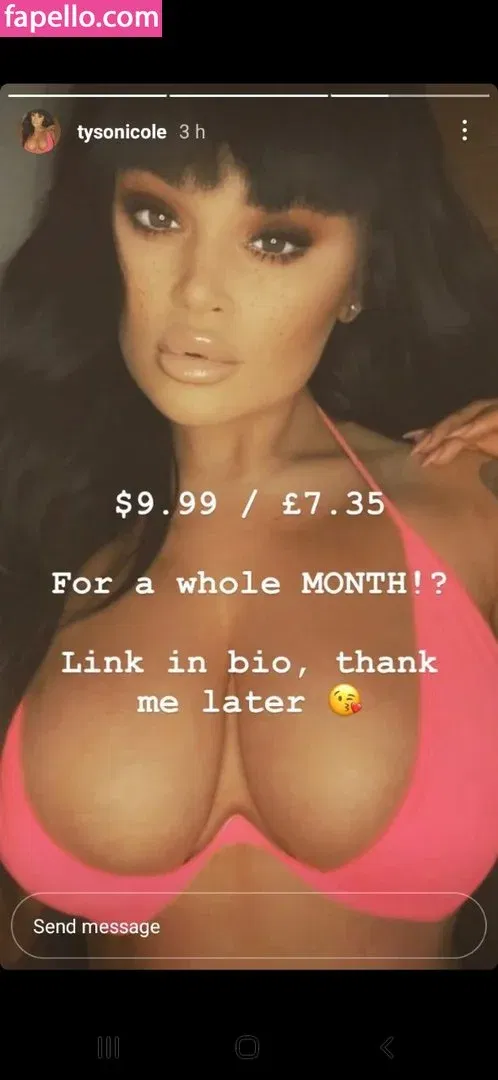 Nicole Tyson Onlyfans Photo Gallery 