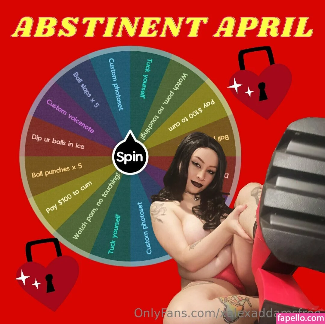 xalexaddamsfree Onlyfans Photo Gallery 