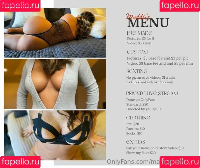 Maddie VIP Onlyfans Photo Gallery 