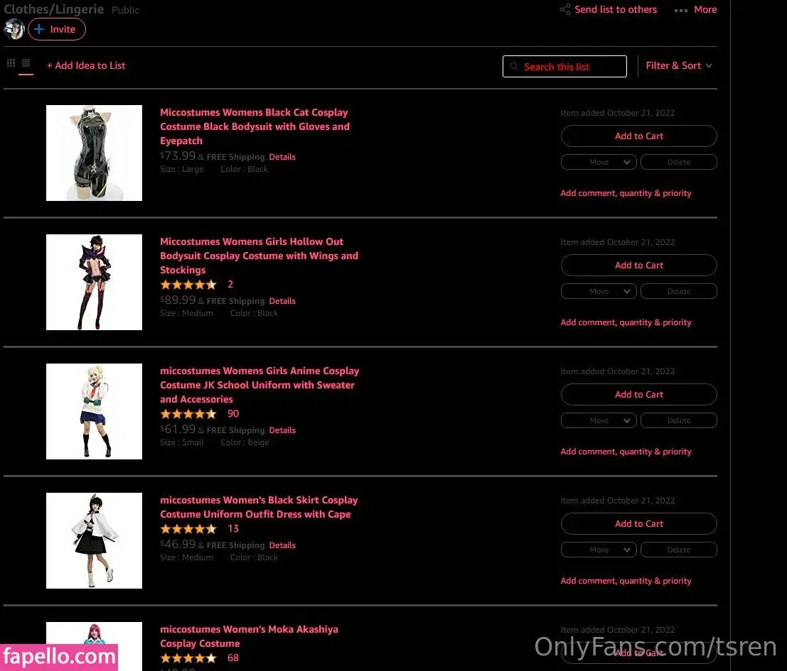 tsren Onlyfans Photo Gallery 