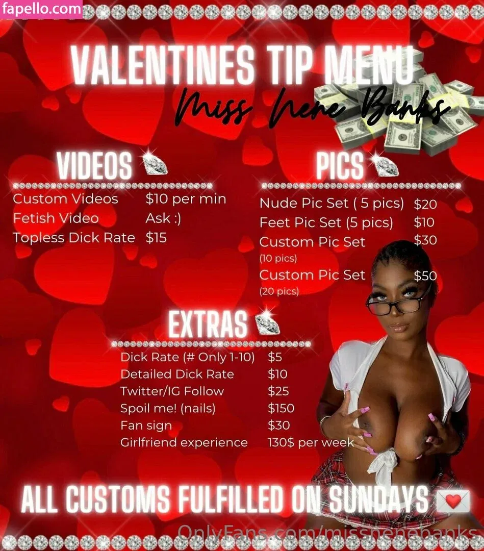 missnenebanks Onlyfans Photo Gallery 