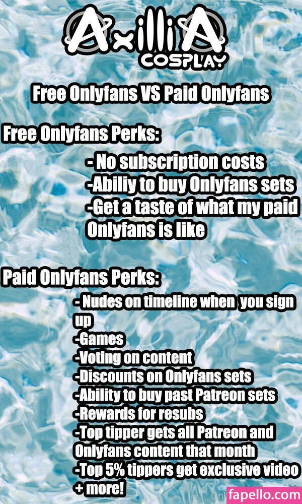 axillia Onlyfans Photo Gallery 