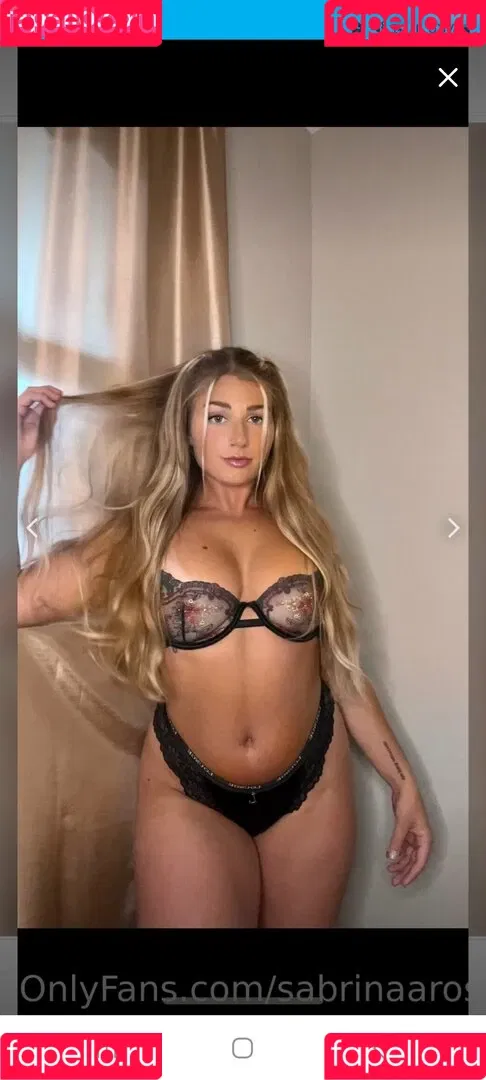 sabrinaarosee Onlyfans Photo Gallery 