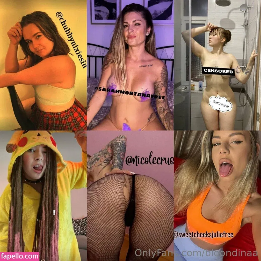 bloondinaa Onlyfans Photo Gallery 