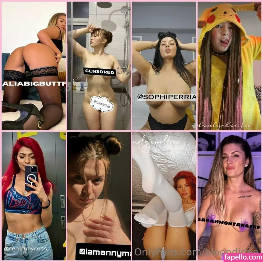 bloondinaa Onlyfans Photo Gallery 