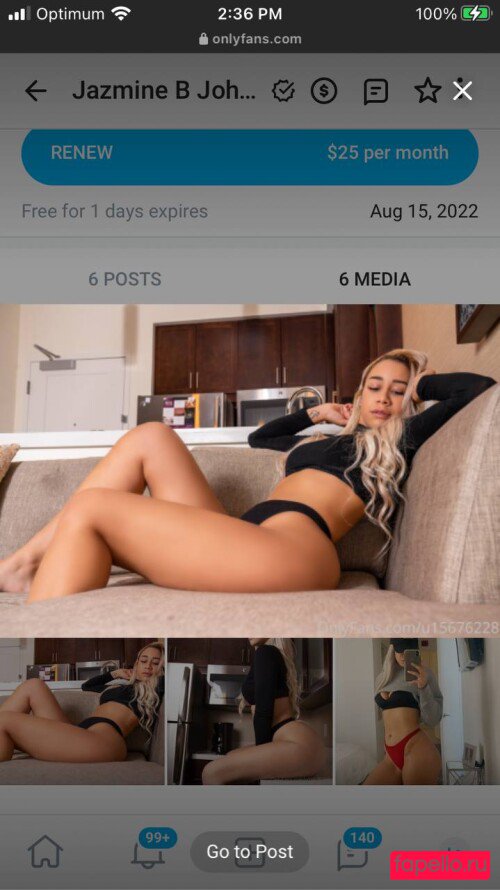 Jazminebjohnson Nude Onlyfans Photo 15