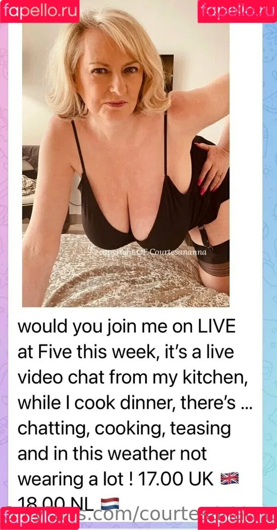 courtesanannafree Onlyfans Photo Gallery 