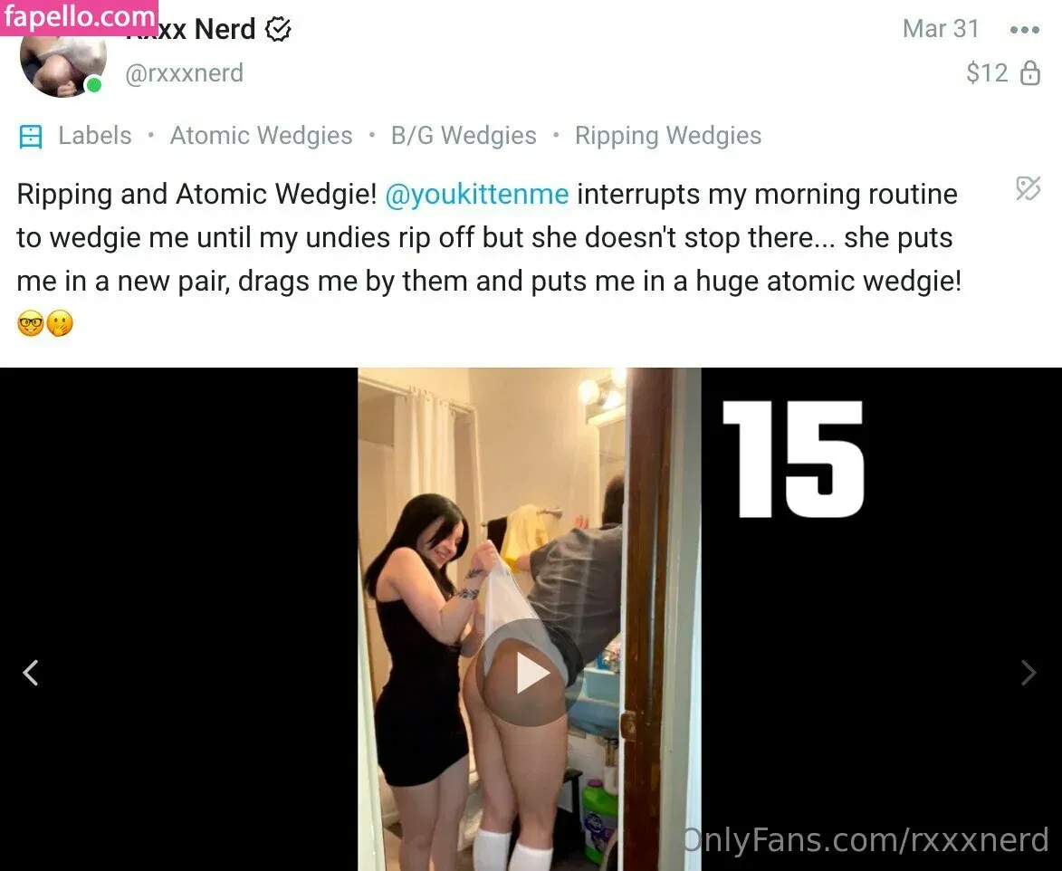 rxxxnerd Onlyfans Photo Gallery 