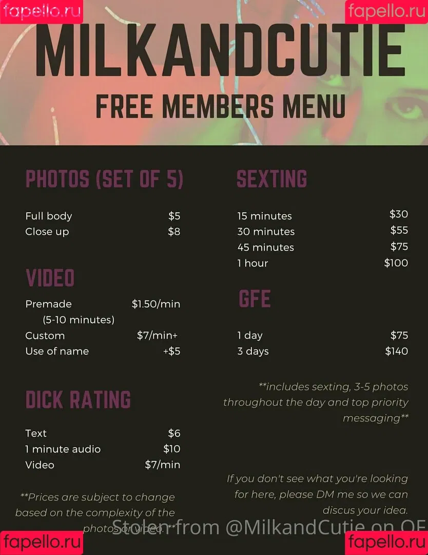 milkandcutie.free Onlyfans Photo Gallery 