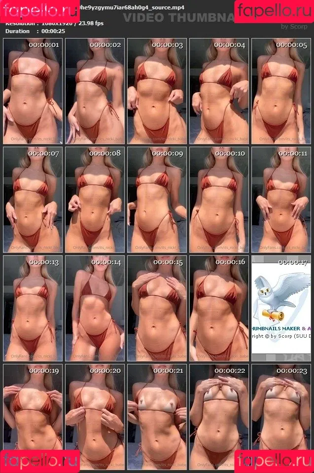 Itsnickibabe Onlyfans Photo Gallery 
