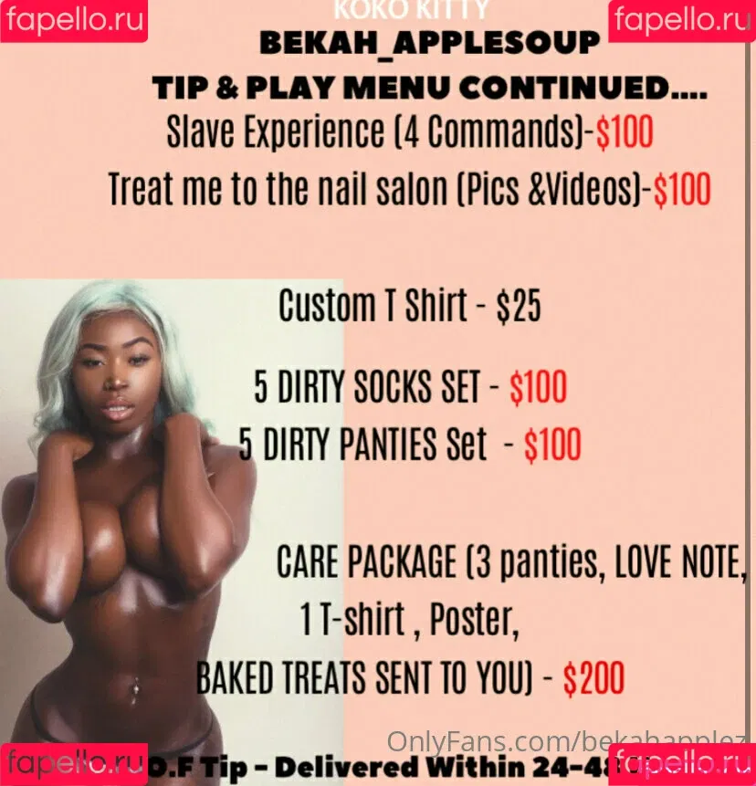 bekahapplez Onlyfans Photo Gallery 