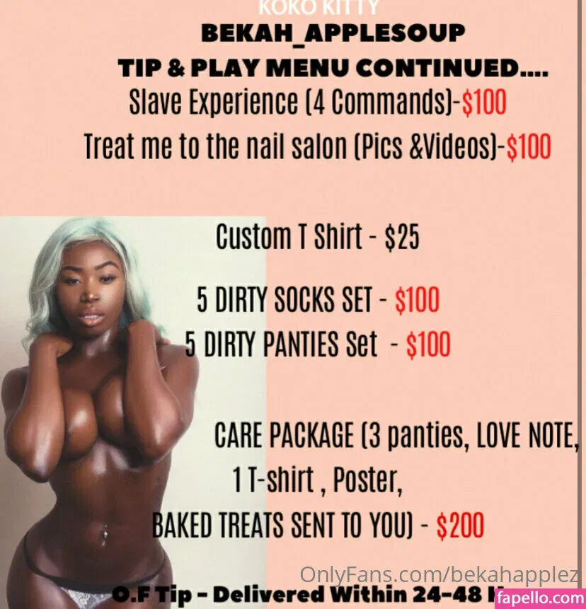 bekahapplez Onlyfans Photo Gallery 