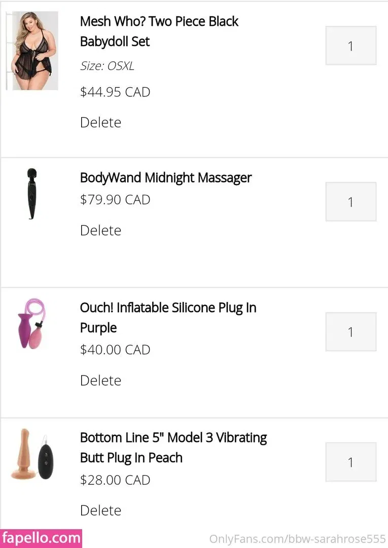 bbw-sarahrose555 Onlyfans Photo Gallery 