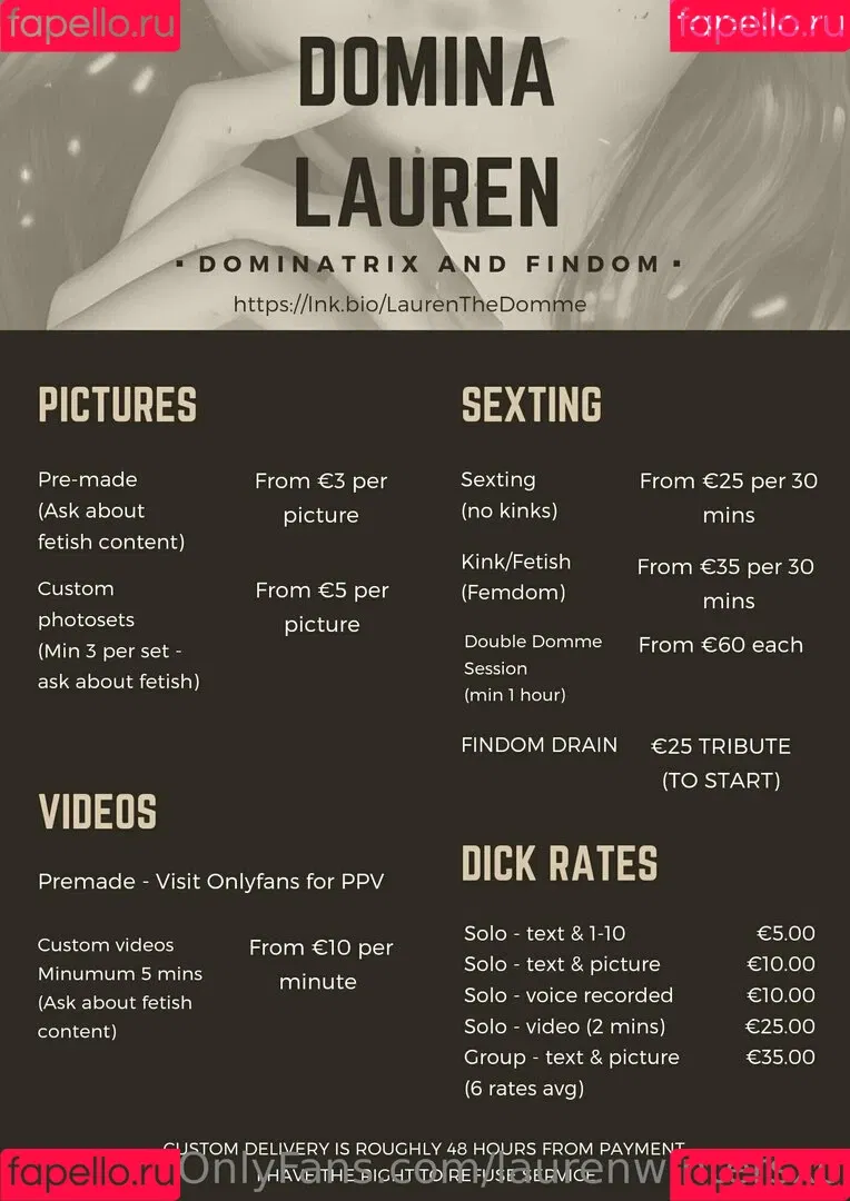 dominalauren Onlyfans Photo Gallery 