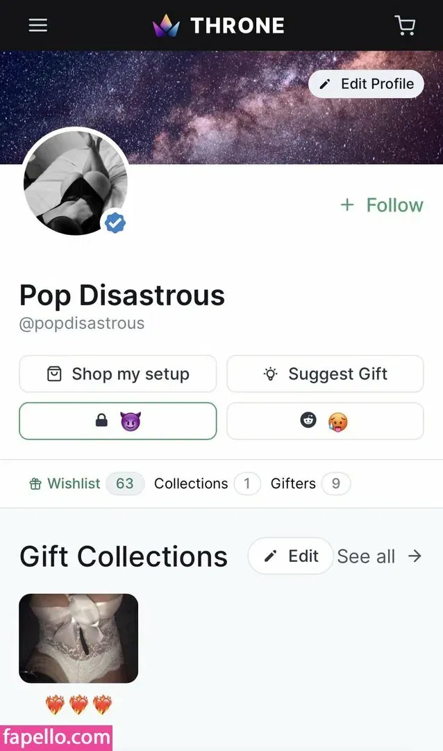 Pop Disastrous Onlyfans Photo Gallery 