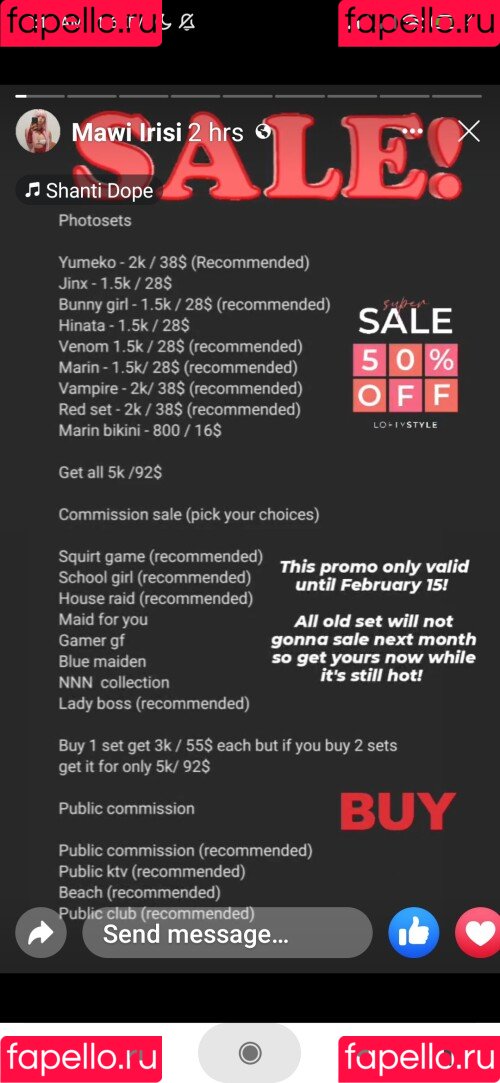 IrisiMawi Onlyfans Photo Gallery 