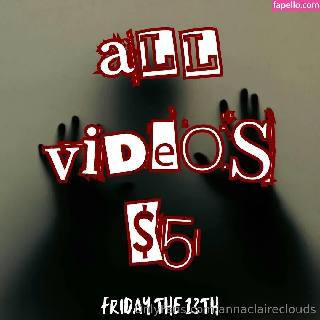 annaclaireclouds Onlyfans Photo Gallery 