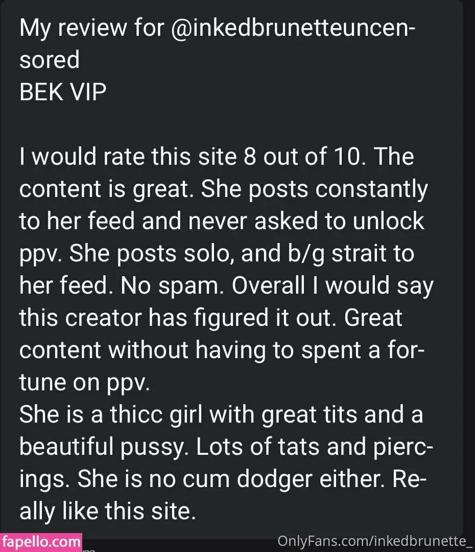 inkedbrunette_ Onlyfans Photo Gallery 