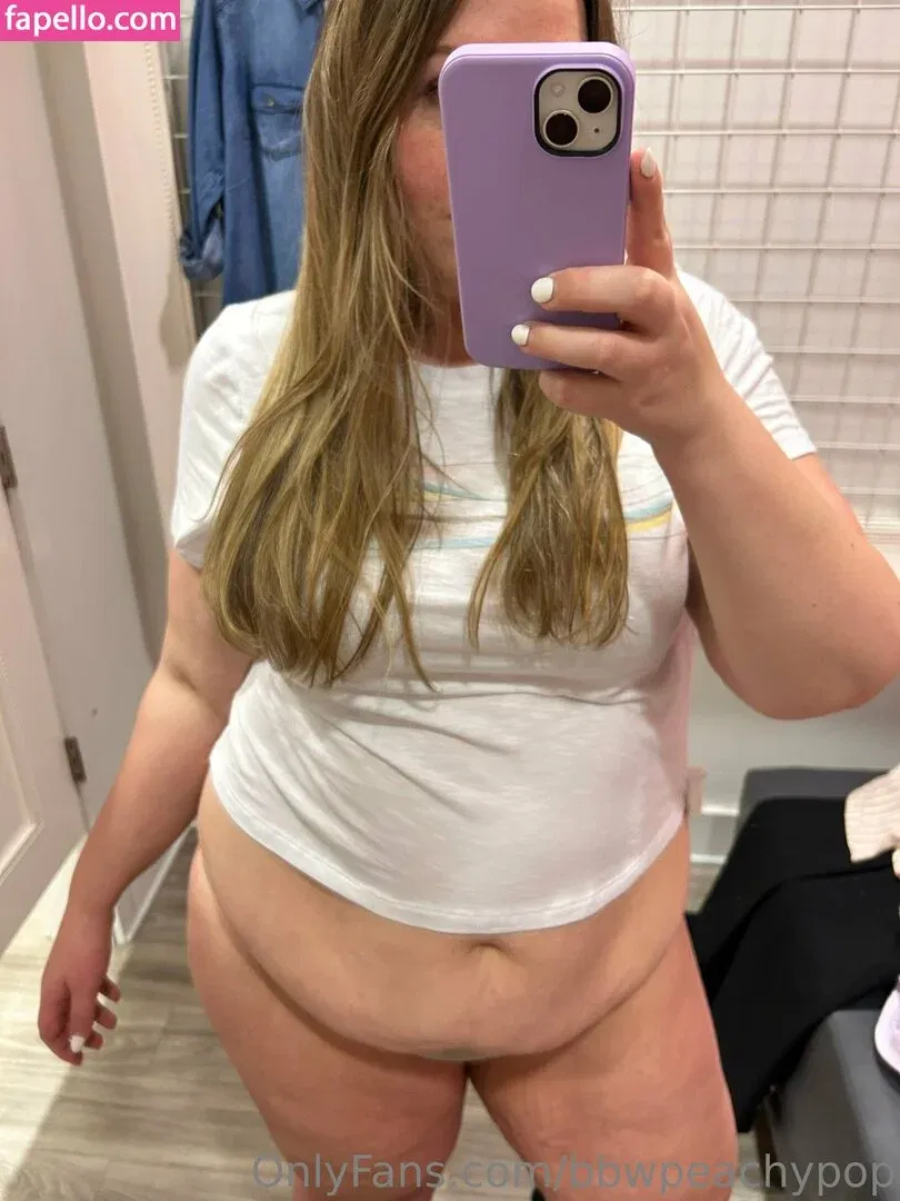bbwpeachypop Onlyfans Photo Gallery 