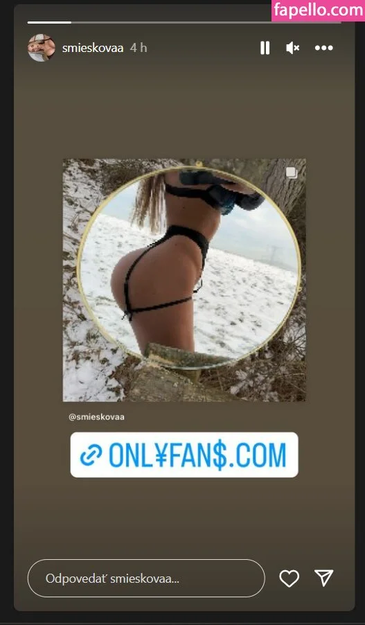 Lucia Smieskova Onlyfans Photo Gallery 