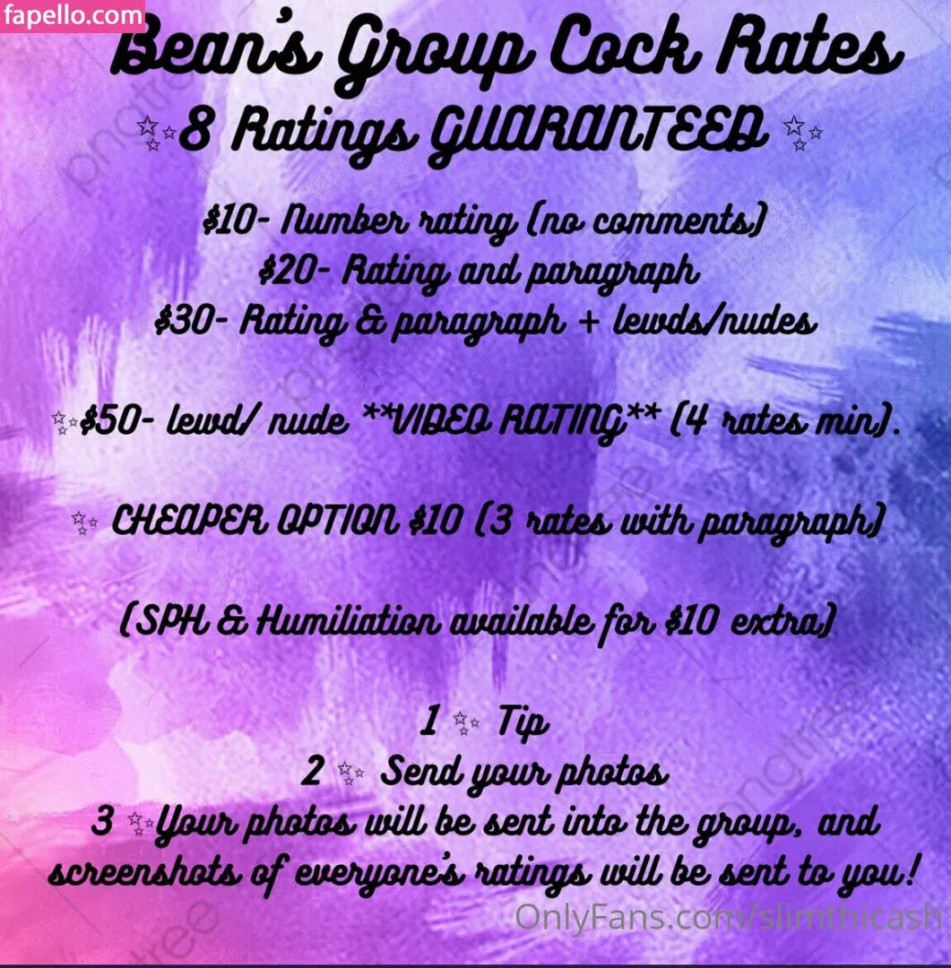 slimthicash Onlyfans Photo Gallery 