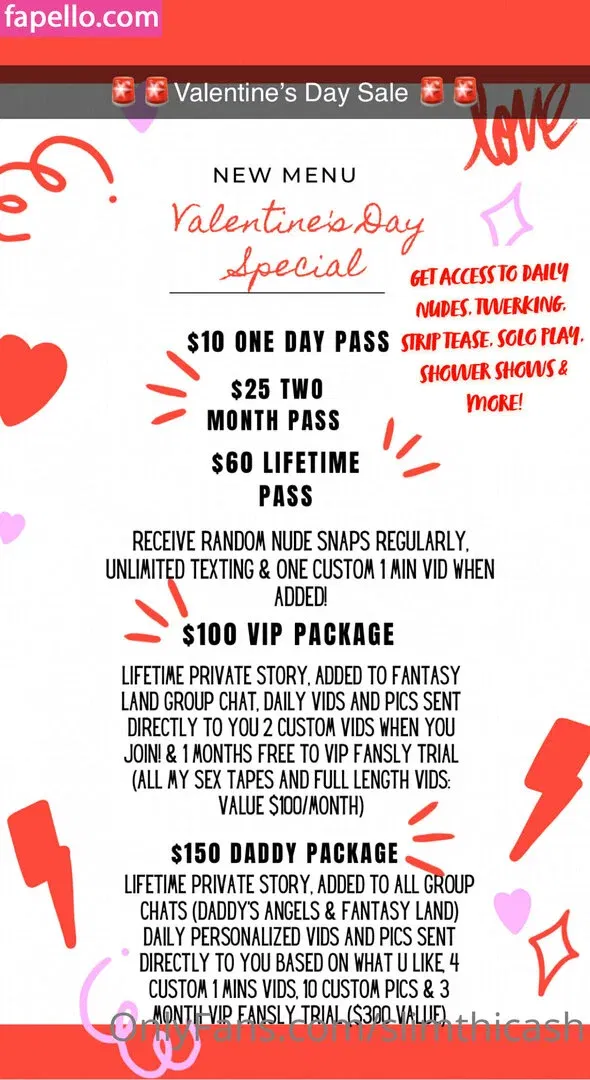 slimthicash Onlyfans Photo Gallery 