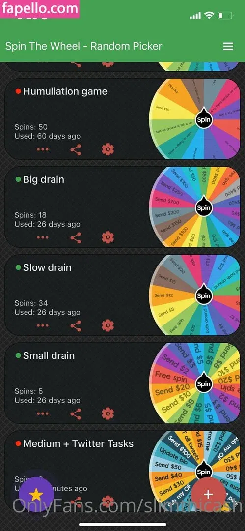 slimthicash Onlyfans Photo Gallery 