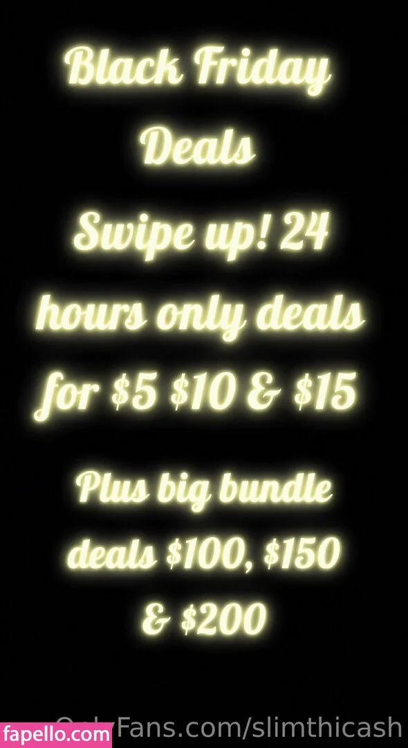 slimthicash Onlyfans Photo Gallery 