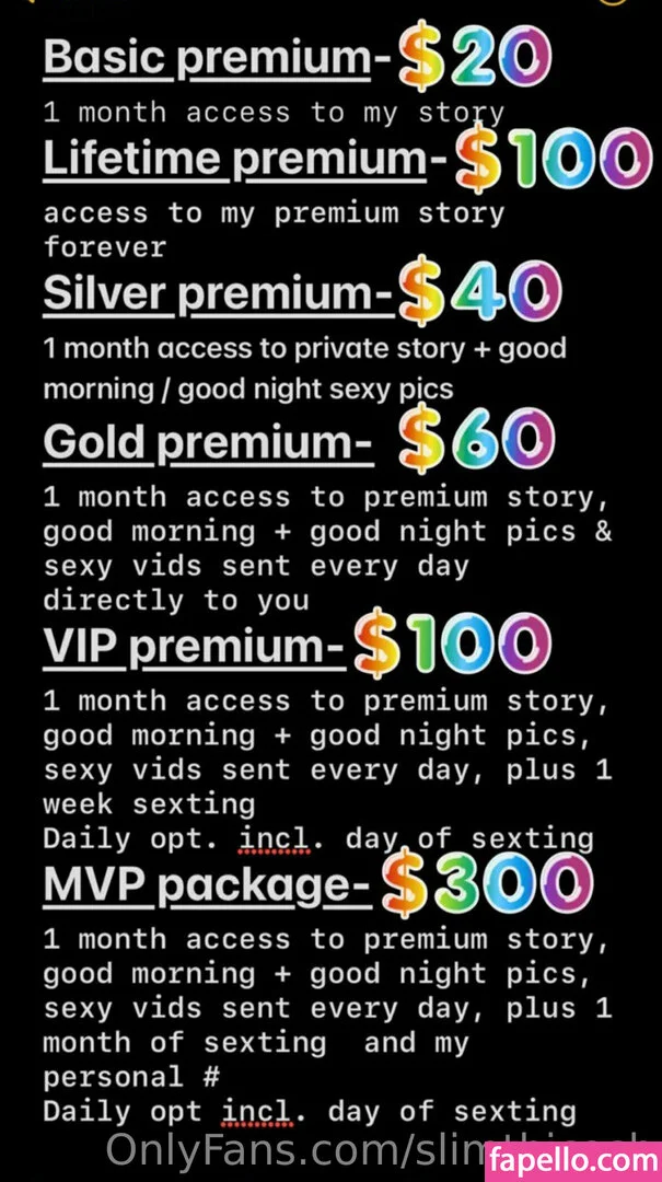 slimthicash Onlyfans Photo Gallery 